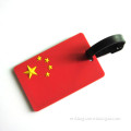 Cool PVC rubber luggage tag